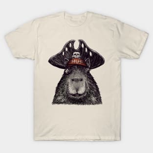 Capyrate - Pirate Capybara T-Shirt